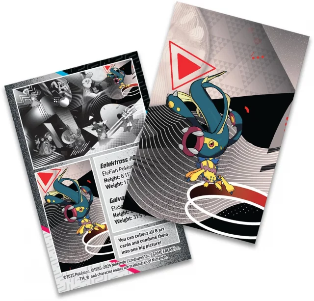 Kartenspiel Pokémon TCG: Scarlet & Violet - Black Bolt & White Flare - Eelektross Unova Mini Tin (ENGLISCHE VERSION) - TCG Sammelkartenspiel