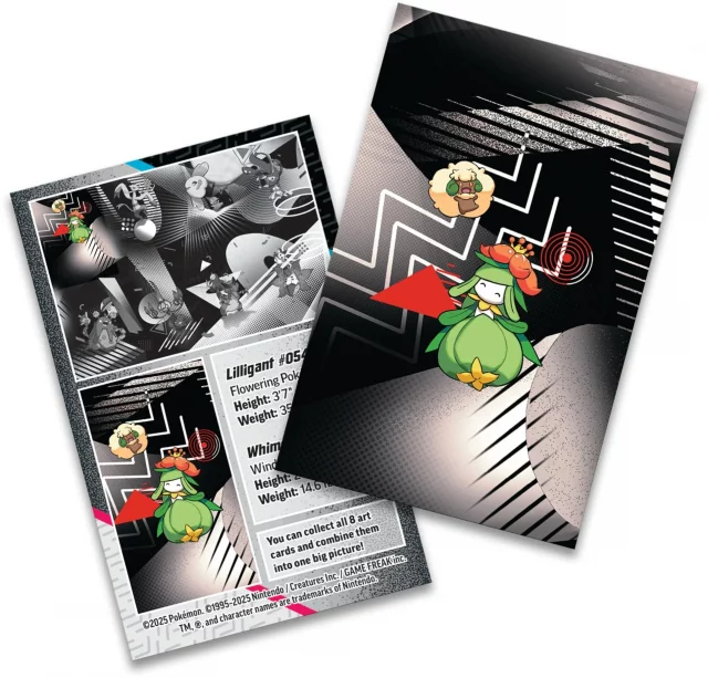 Kartenspiel Pokémon TCG: Scarlet & Violet - Black Bolt & White Flare - Liligant Unova Mini Tin (ENGLISCHE VERSION) - TCG Sammelkartenspiel