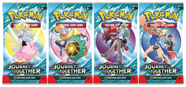 Kartenspiel Pokémon TCG: Scarlet & Violet Journey Together - Booster Bundle (6 Booster) (ENGLISCHE VERSION) - TCG Sammelkartenspiel