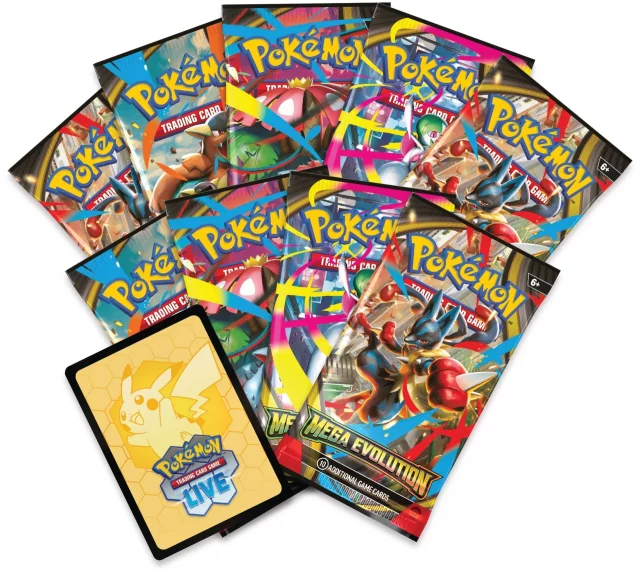 Kartenspiel Pokémon TCG: Mega Evolution Elite Trainer Box (Mega Lucario) (ENGLISCHE VERSION) - TCG Sammelkartenspiel