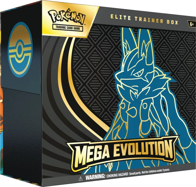 Kartenspiel Pokémon TCG: Mega Evolution Elite Trainer Box (Mega Lucario) (ENGLISCHE VERSION) - TCG Sammelkartenspiel