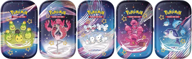 Kartenspiel Pokémon TCG: Scarlet & Violet Paldean Fates - Mini Tin: Flamingo (ENGLISCHE VERSION) - Pokemon TCG: Scarlet & Violet - Paldean Fates