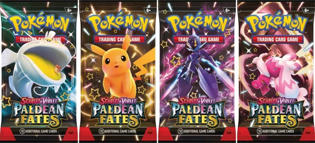 Kartenspiel Pokémon TCG: Scarlet & Violet Paldean Fates - Premium Collection: Quaquaval ex (beschädigte Verpackung) (ENGLISCHE VERSION) - TCG Sammelkartenspiel