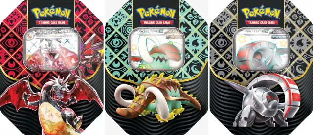 Kartenspiel Pokémon TCG: Scarlet & Violet Paldean Fates Tin -  Iron Treads ex (ENGLISCHE VERSION) - Pokemon TCG: Scarlet & Violet - Paldean Fates