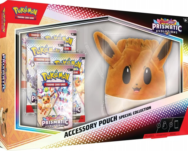 Kartenspiel Pokémon TCG: Scarlet & Violet Prismatic Evolutions - Accessory Pouch Special Collection (ENGLISCHE VERSION) - Pokémon TCG: Scarlet & Violet - Prismatic Evolutions