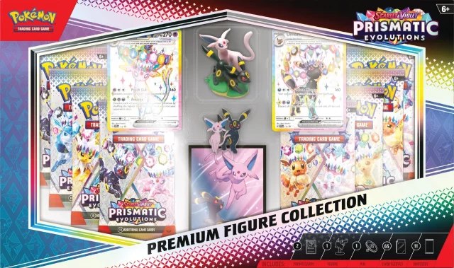 Kartenspiel Pokémon TCG: Scarlet & Violet Prismatic Evolutions - Premium Figure Collection (ENGLISCHE VERSION) - Pokémon TCG: Scarlet & Violet - Prismatic Evolutions