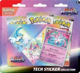 Kartenspiel Pokémon TCG: Scarlet & Violet - Prismatic Evolutions Tech Sticker Collection: Sylveon (ENGLISCHE VERSION) - TCG Sammelkartenspiel