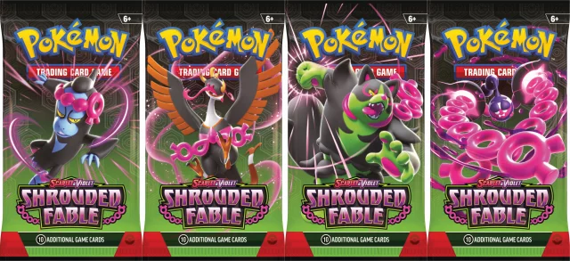 Kartenspiel Pokémon TCG: Scarlet & Violet Shrouded Fable - Booster Bundle (6 Booster) (ENGLISCHE VERSION) - TCG Sammelkartenspiel