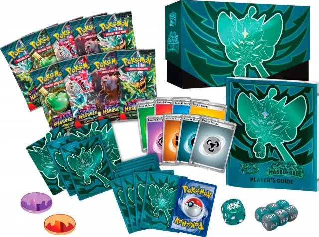 Kartenspiel Pokémon TCG: Scarlet & Violet Twilight Masquerade - Teal Mask Ogerpon Elite Trainer Box (ENGLISCHE VERSION) - Pokémon TCG: Scarlet & Violet - Twilight Masquerade