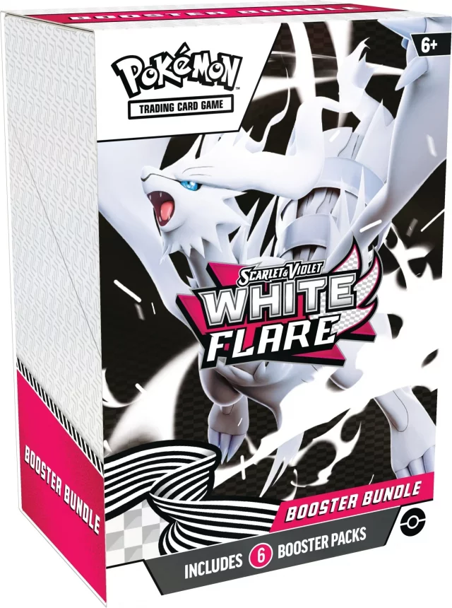 Kartenspiel Pokémon TCG: Scarlet & Violet - White Flare Booster Bundle (6 Packs) (ENGLISCHE VERSION) - TCG Sammelkartenspiel