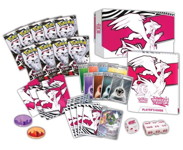 Kartenspiel Pokémon TCG: Scarlet & Violet - White Flare Elite Trainer Box (ENGLISCHE VERSION) (beschädigte Verpackung) - Pokémon TCG: Scarlet & Violet - Black Bolt & White Flare