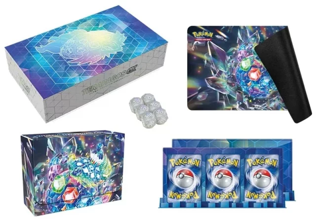 Kartenspiel Pokémon TCG Schwert & Schild - Terapagos ex Ultra Premium Kollektion (ENGLISCHE VERSION) - TCG Sammelkartenspiel