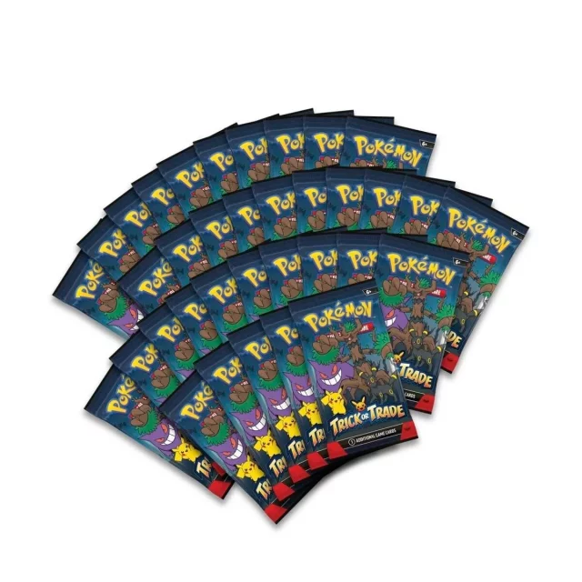 Kartenspiel Pokémon TCG: Trick or Trade - BOOster bundle (35 mini booster) 2024 (ENGLISCHE VERSION) - TCG Sammelkartenspiel