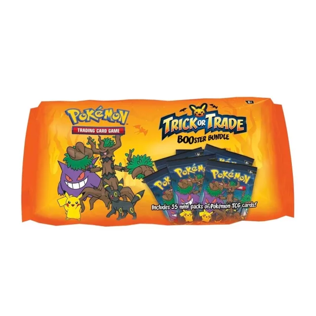 Kartenspiel Pokémon TCG: Trick or Trade - BOOster bundle (35 mini booster) 2024 (ENGLISCHE VERSION) - TCG Sammelkartenspiel