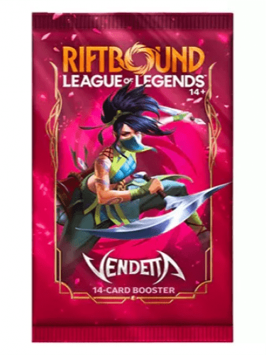 Kartenspiel Riftbound TCG - Vendetta - Booster (14 Karten) (ENGLISCHE VERSION)