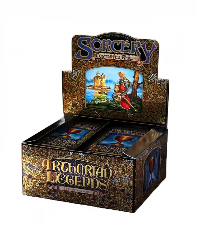Kartenspiel Sorcery TCG: Contested Realm - Arthurian Legends Booster Box (24 Booster) (ENGLISCHE VERSION) - TCG Sammelkartenspiel