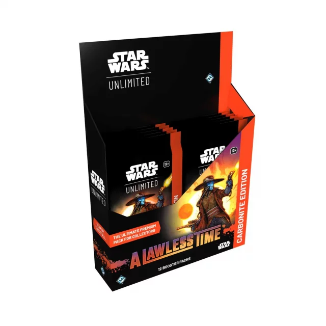 Kartenspiel Star Wars: Unlimited - A Lawless Time Carbonite Booster Box (12 Booster) (ENGLISCHE VERSION) - TCG Sammelkartenspiel