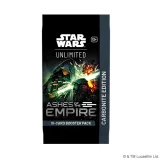 Kartenspiel Star Wars: Unlimited - Ashes of the Empire Carbonite Booster (16 Karten) - TCG Sammelkartenspiel