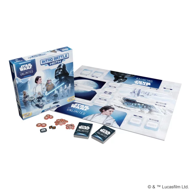 Kartenspiel Star Wars: Unlimited - Intro Battle: Hoth (ENGLISCHE VERSION) - TCG Sammelkartenspiel