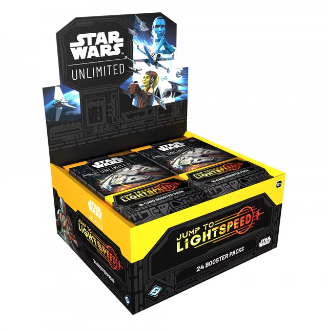 Kartenspiel Star Wars: Unlimited - Legends of the Force Booster Box (24 Booster) (ENGLISCHE VERSION) - TCG Sammelkartenspiel