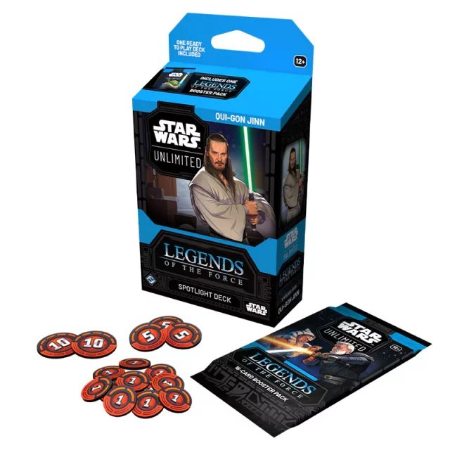 Kartenspiel Star Wars: Unlimited - Legends of the Force Spotlight Deck (Qui-Gon Jinn) (ENGLISCHE VERSION) - Star Wars: Unlimited Legends of the Force