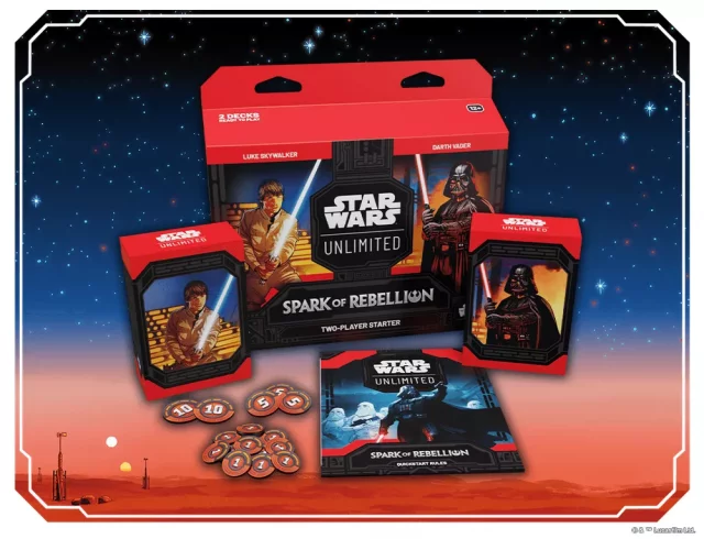 Kartenspiel Star Wars: Unlimited - Spark of Rebellion Two-Player Starter (ENGLISCHE VERSION) - Star Wars: Unlimited: Spark of Rebellion
