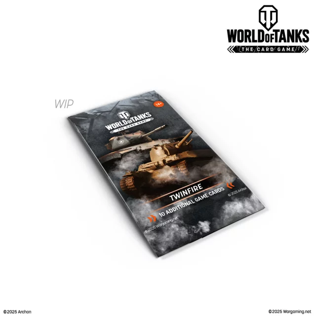 Kartenspiel World of Tanks TCG: Twinfire - Booster (10 Karten) - TCG Sammelkartenspiel