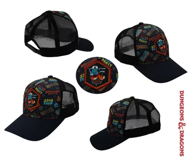 Cap Dungeons & Dragons - 80's Trucker
