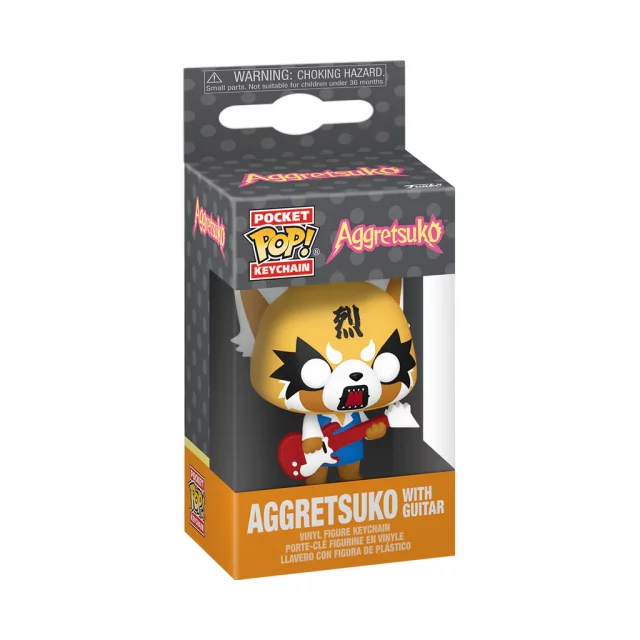 Schlüsselanhänger Aggretsuko - Aggretsuko with Guitar (Funko) - Sanrio