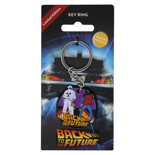 Schlüsselanhänger Back to the Future - Marty & Doc - Stück limitiert