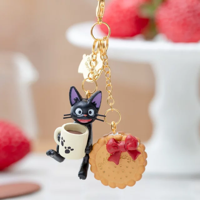 Schlüsselanhänger Ghibli - Jiji & Cookie (Kiki's Delivery Service)