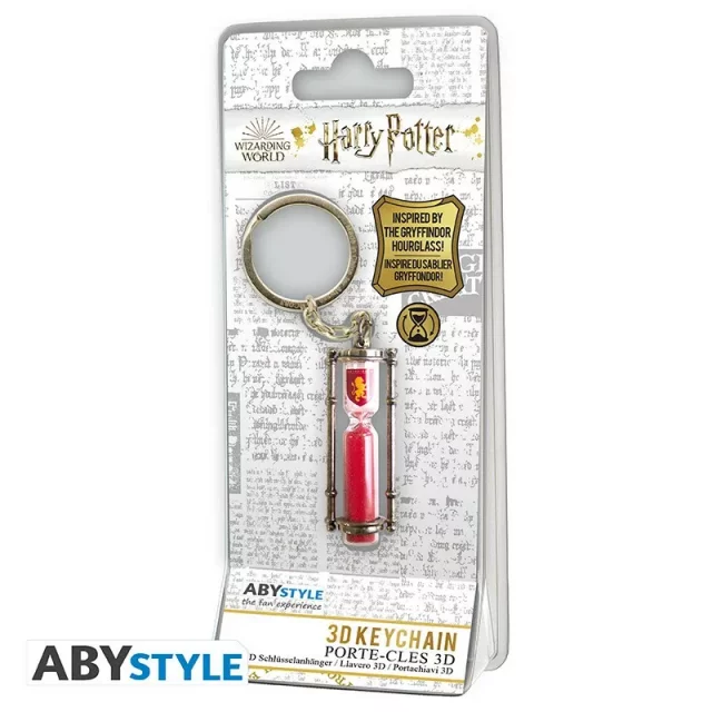 Schlüsselanhänger Harry Potter - Gryffindor Hourglass