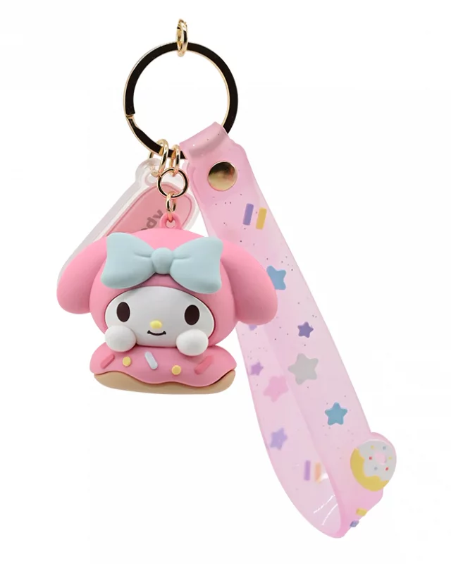Schlüsselanhänger Hello Kitty - My Melody (Donut Series) - Sanrio