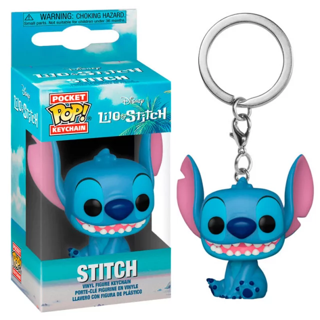 Schlüsselanhänger Lilo & Stitch - Stitch (Funko) - Figuren