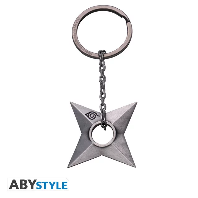 Schlüsselanhänger Naruto Shippuden - Shuriken Konoha - Japanische