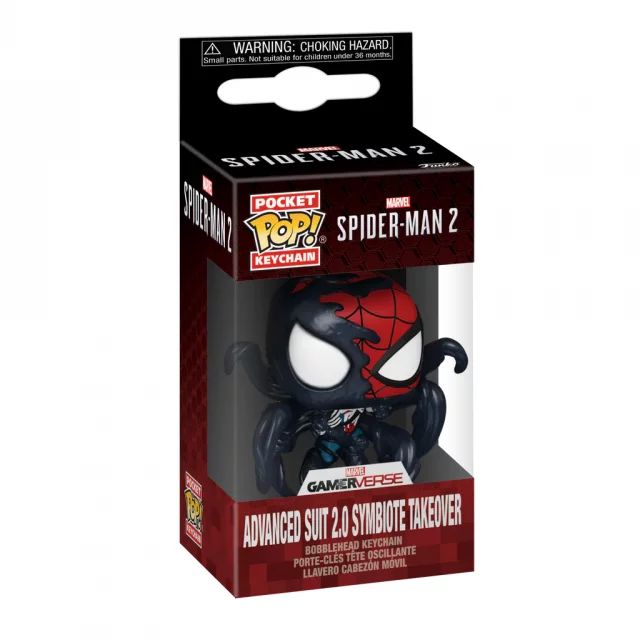 Schlüsselanhänger Spider-Man 2 - Advanced Suit 2.0 Symbiote Takeover (Funko) - Marvel