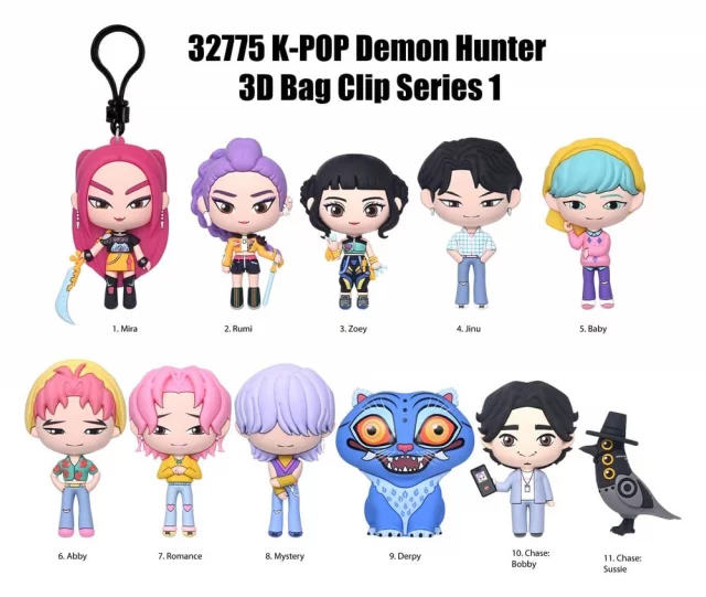 Tütenclip KPop Demon Hunters - Blind Box Series 1 (zufällige Auswahl) - Küchenzubehör