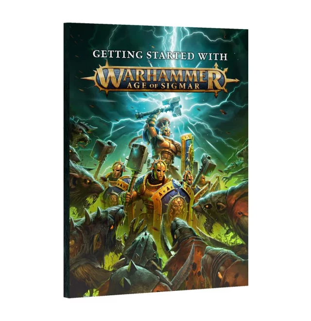 Buch Getting Started with Age of Sigmar (+ 2 Gratisfiguren) - Brettspiel