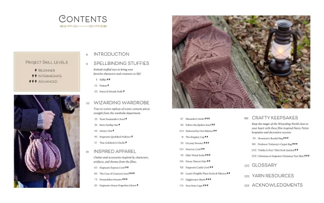 Buch Harry Potter - Knitting Magic: More Patterns From Hogwarts and Beyond Vol. 2 ENG - DIY