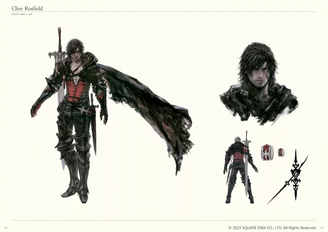 Buch The Art of Final Fantasy XVI ENG - Artbook