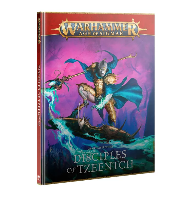 Buch Warhammer Age of Sigmar: Battletome Disciples of Tzeentch (2026) ENG - Spielanleitung