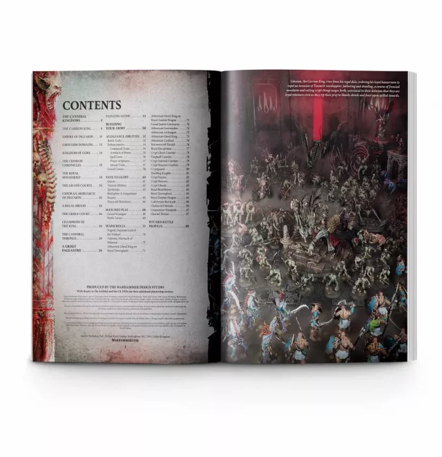Buch Warhammer Age of Sigmar: Battletome: Flesh-eater Courts (2024) - Spielanleitung