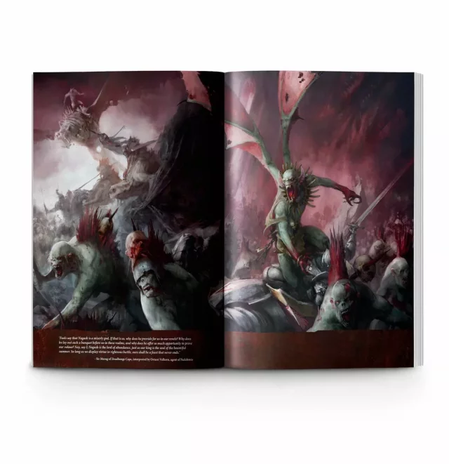 Buch Warhammer Age of Sigmar: Battletome: Flesh-eater Courts (2024) - Warhammer Bücher