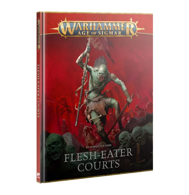 Buch Warhammer Age of Sigmar: Battletome Flesh-Eater Courts (2025) - Spielanleitung