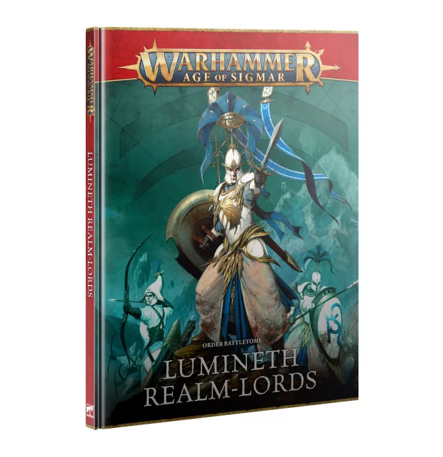 Buch Warhammer Age of Sigmar: Battletome Lumineth Realm-Lords (2026) ENG - Spielanleitung