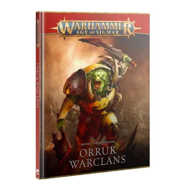 Buch Warhammer Age of Sigmar: Destruction Battletome Orruk Warclans (2025) - Spielanleitung
