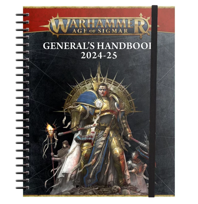 Buch Warhammer Age of Sigmar - Generals Handbook 2024-25 - Spielanleitung