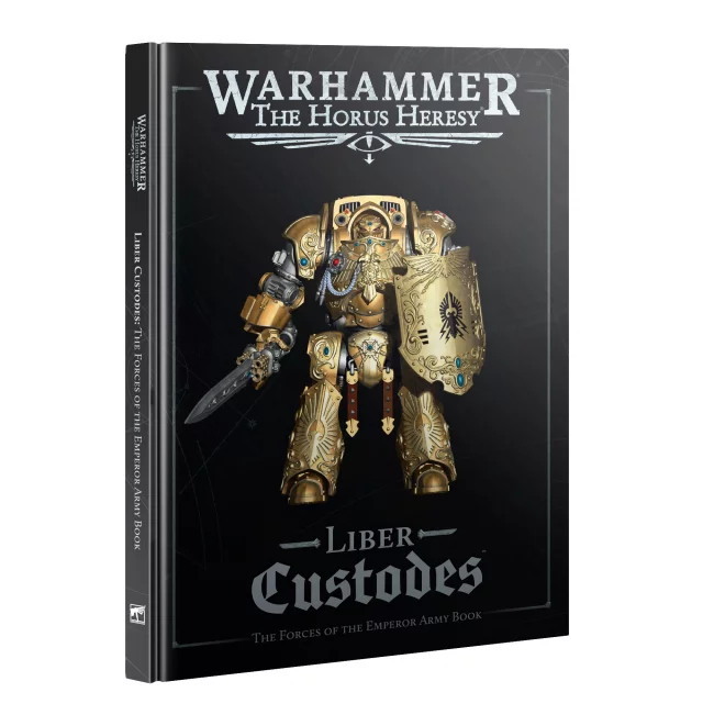 Buch Warhammer: Horus Heresy - Liber Custodes (Army Book) ENG - Brettspiel