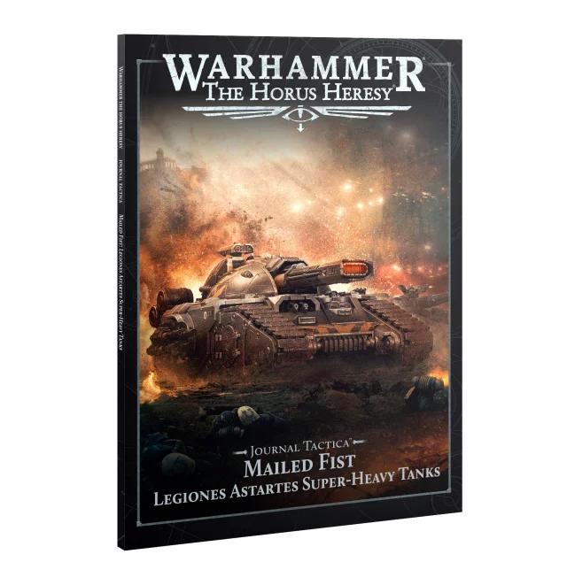 Buch Warhammer: The Horus Heresy - Journal Tactica - Legiones Astartes Super-Heavy Tanks (2026) ENG - Brettspiel