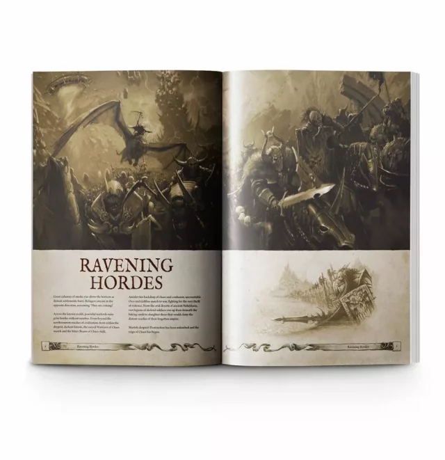 Buch Warhammer The Old World - Ravening Hordes (2024) - Warhammer: Old World